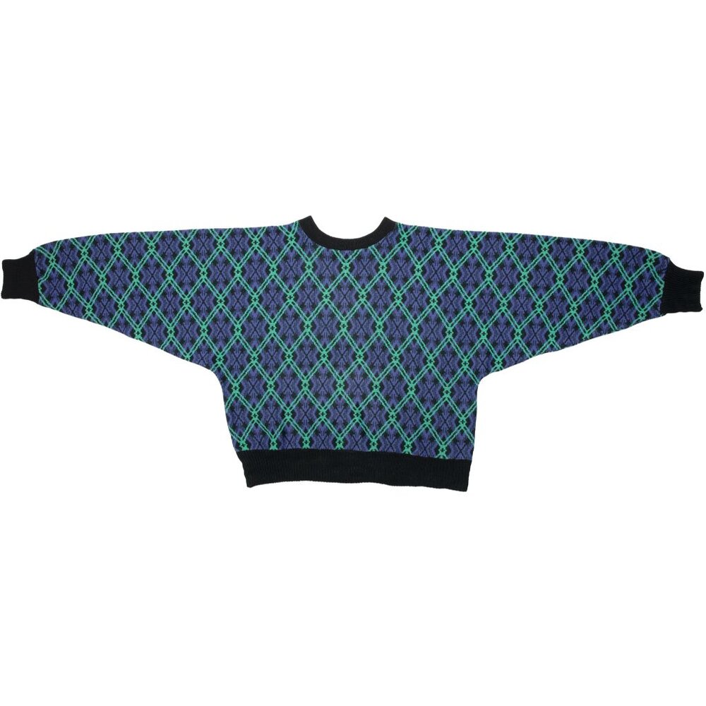 Sundazed (Germany) 80s, Jacquard, Batwing Cut, Cybernetic, Retrofuturist